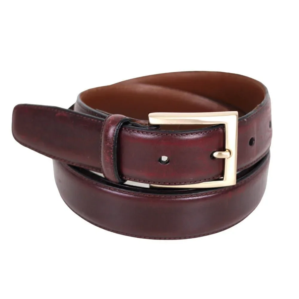 Men's Wearhouse BROWN GENUINE LEATHER 1 1/8